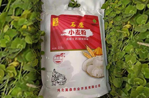 石磨小麦粉